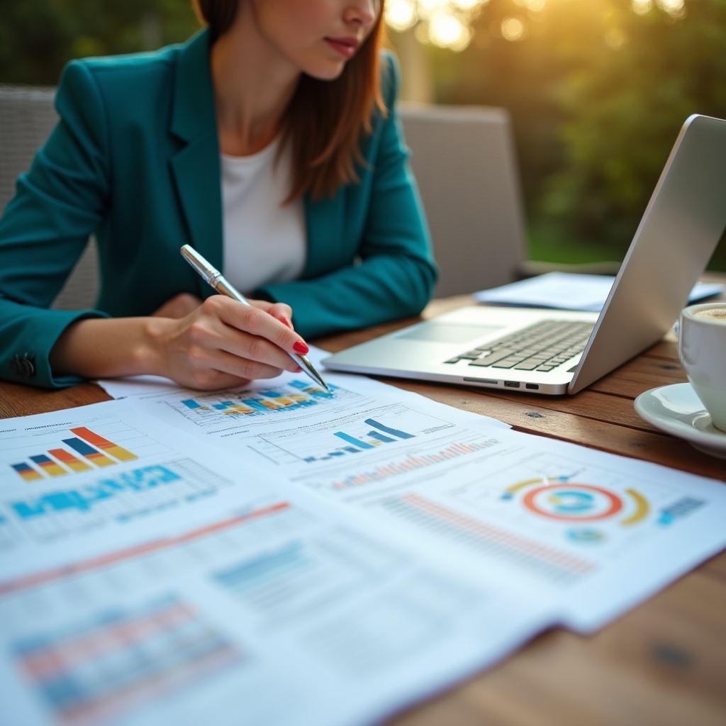 Анализ финансовых отчётов на рабочем месте